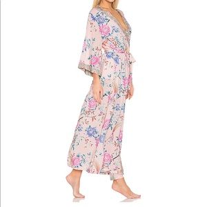 Long Floral Boho Robe Homebodii